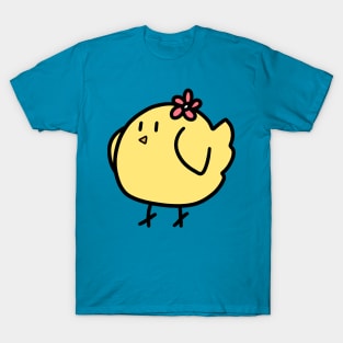 Fat Flower Bird T-Shirt